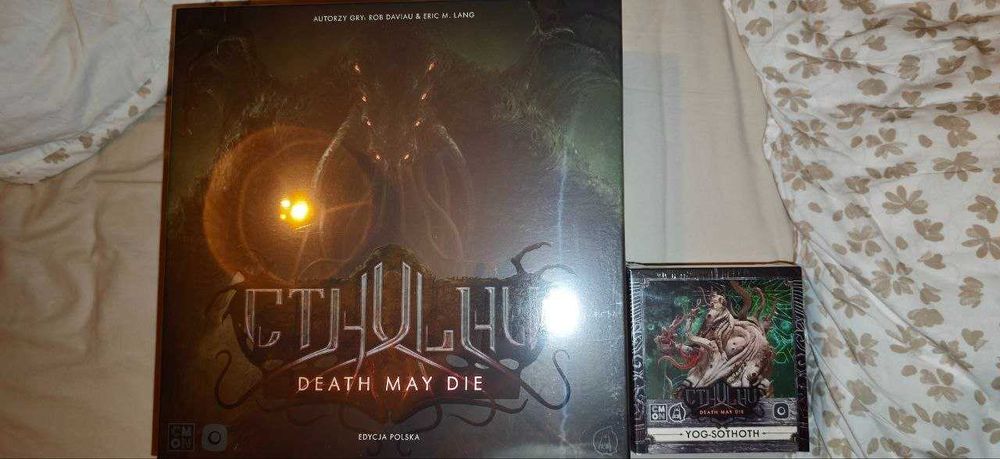 Cthulhu: Death May Die (Sezon 1 PL) + Dodatek Yog-Sothoth (EN) Zafoliowane