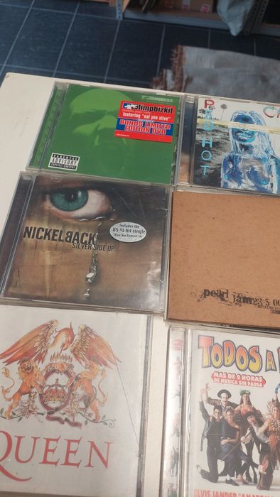 Lote de CDs Originais Anos 90/2000 – Rock, Alternativo e Clássicos (Pe
