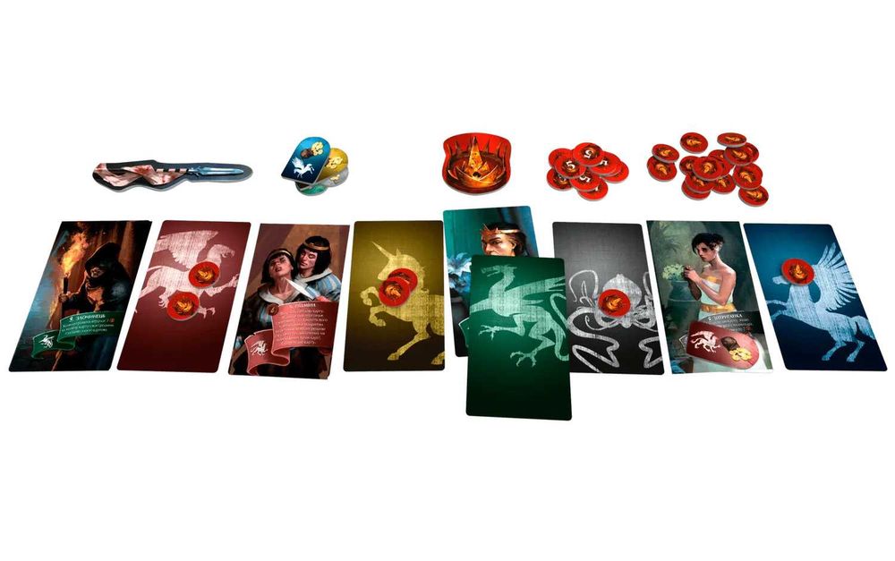 Настільні ігри Орифлама/Полум'я інтриг (Oriflamme): нові, у плівці