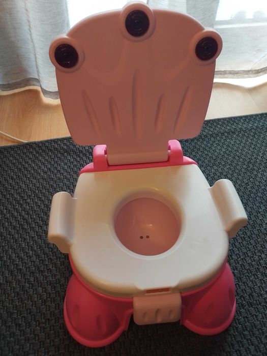Troninho Rosa Menina Fisher Price – Musical, Banquinho Infantil