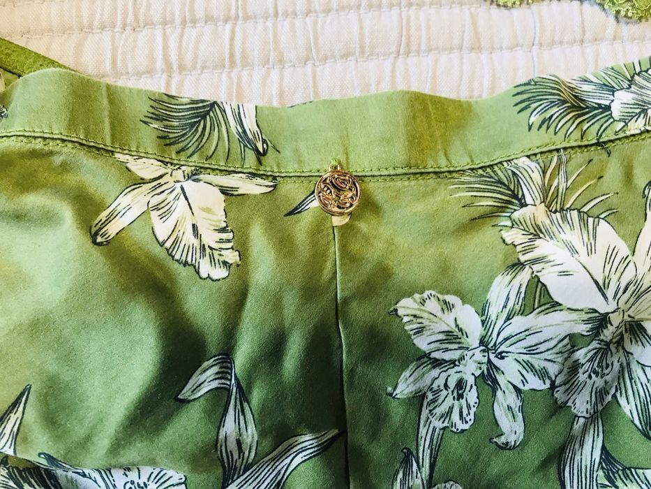 Шелковое белье комплект