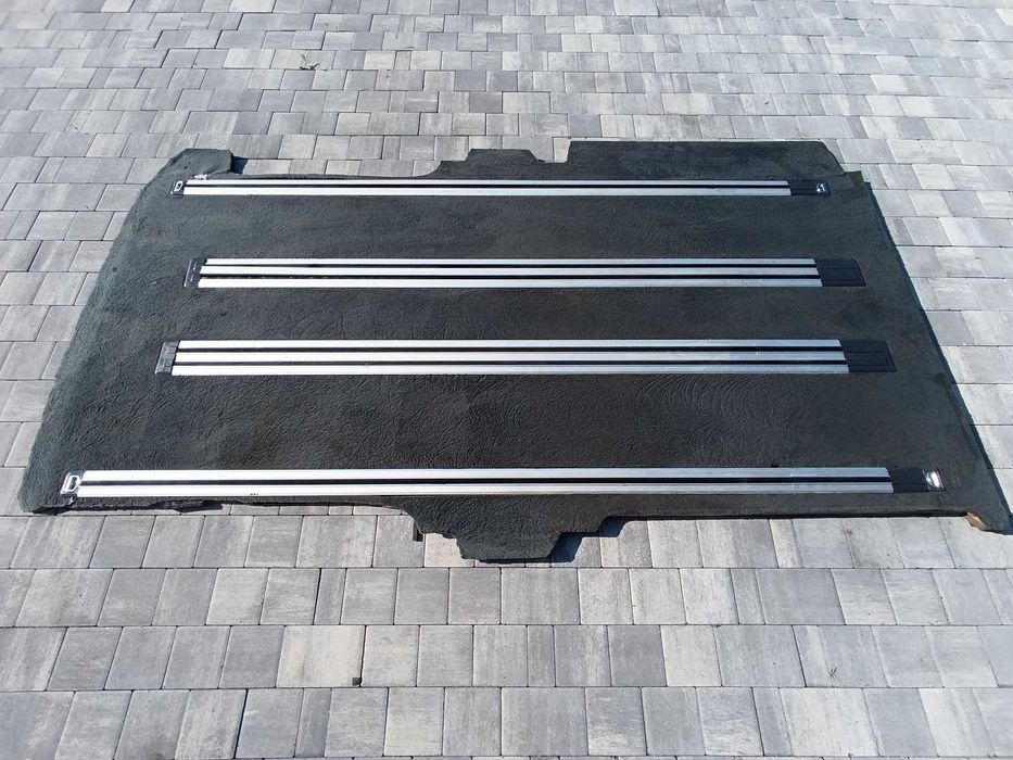 Podłoga szyny VW T5 T6 long welur czarny