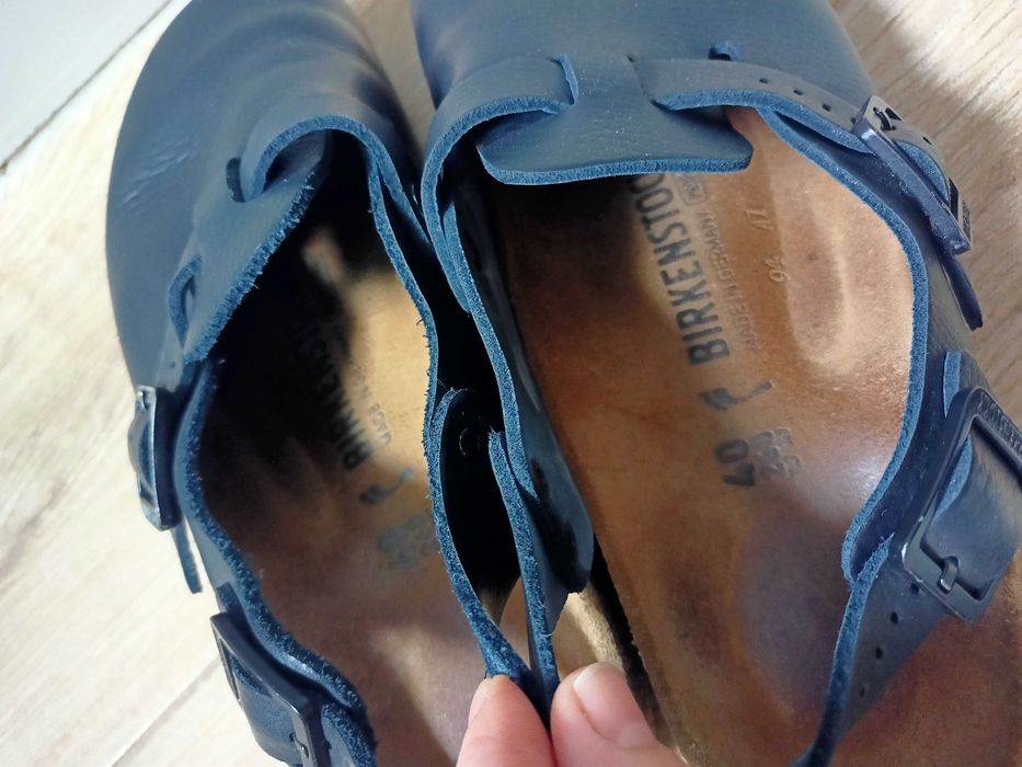 Buty Birkenstock chodaki buty klapki skórzane Tokio professional
