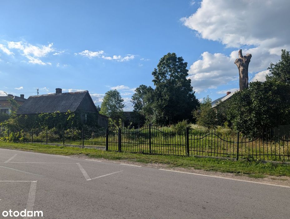 Działka budowlana 14000 m² z mediami i ogrodzeniem