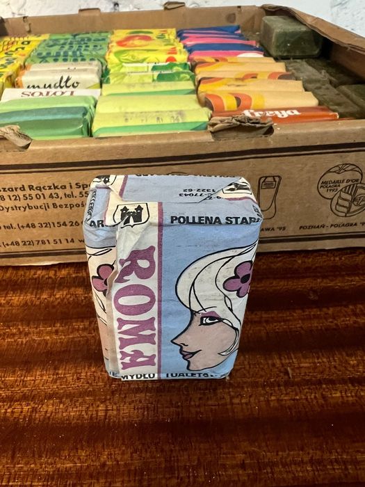 Mydlo mydla z okresu prl nowe retro vintage