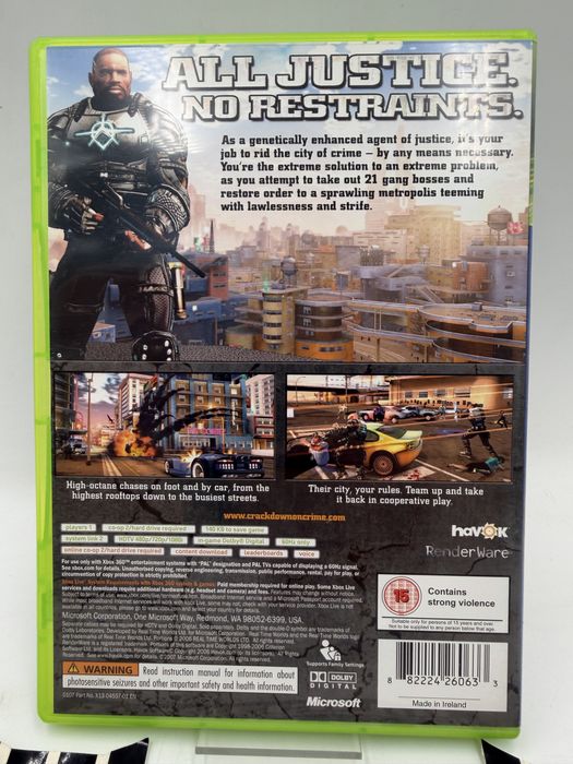 CrackDown Xbox 360 Gwarancja