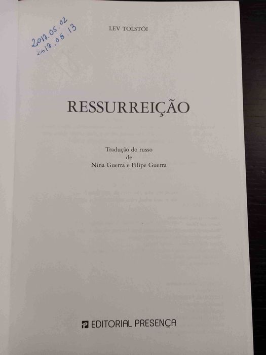 Ressurreição de Lev Tólstoi