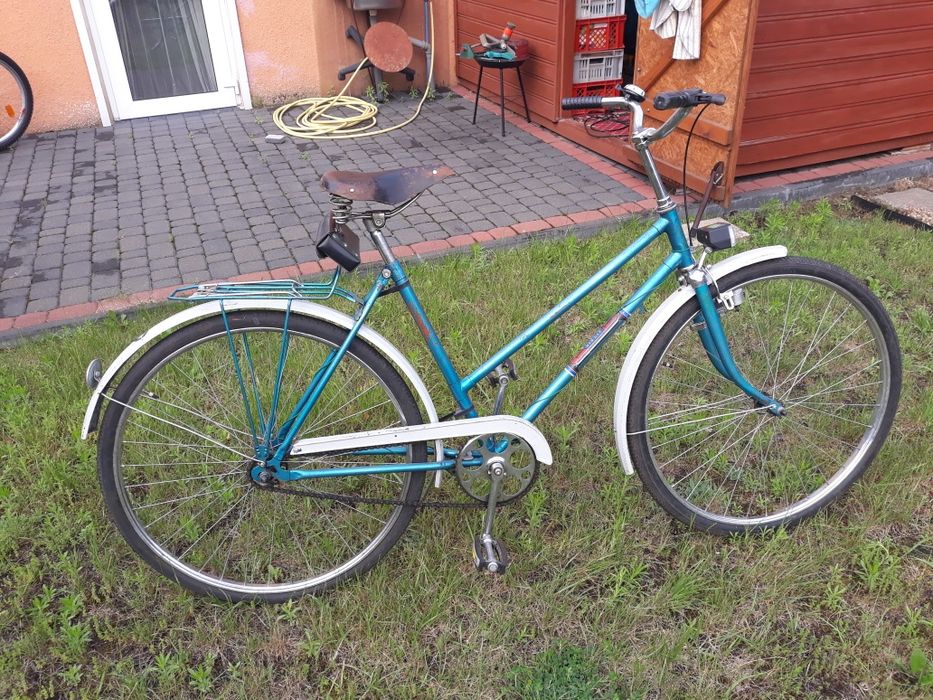 Rower Ukraina damka model 112-512,koła 28cali w pełni sprawny. .