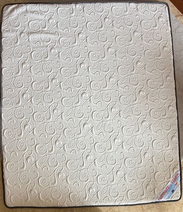 Cobertura Acolchoada (Topper) Suporte Visco – 190x160cm – Altura 5cm