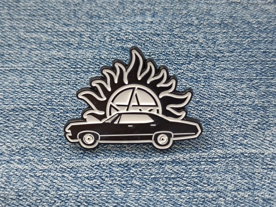 Пін значок надприродне сверхъестественное supernatural пин