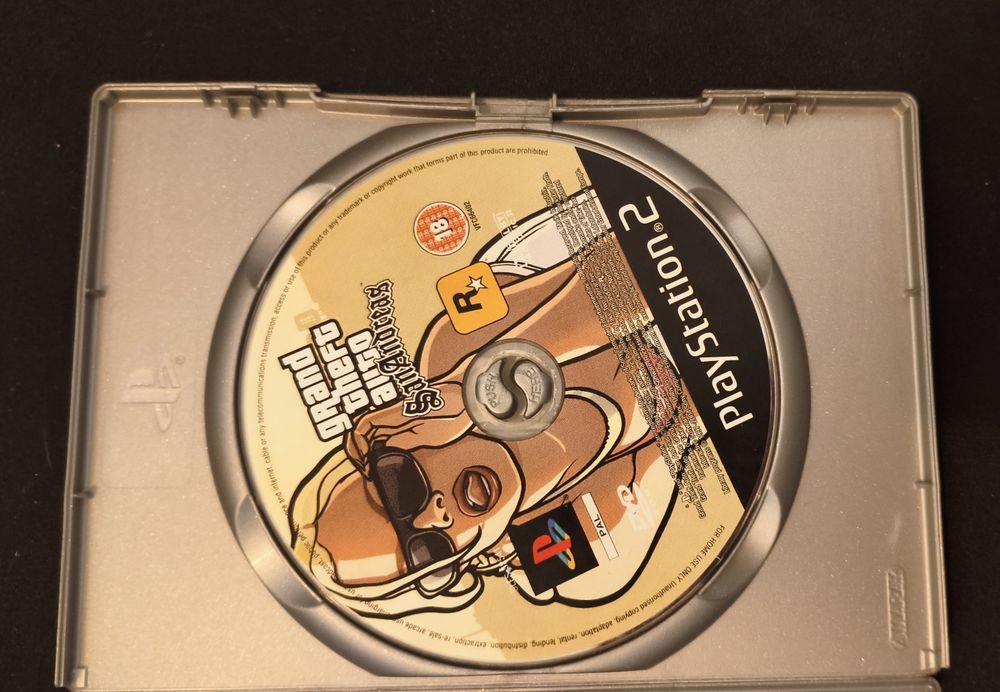 Grand theft auto San Andreas, PlayStation 2.