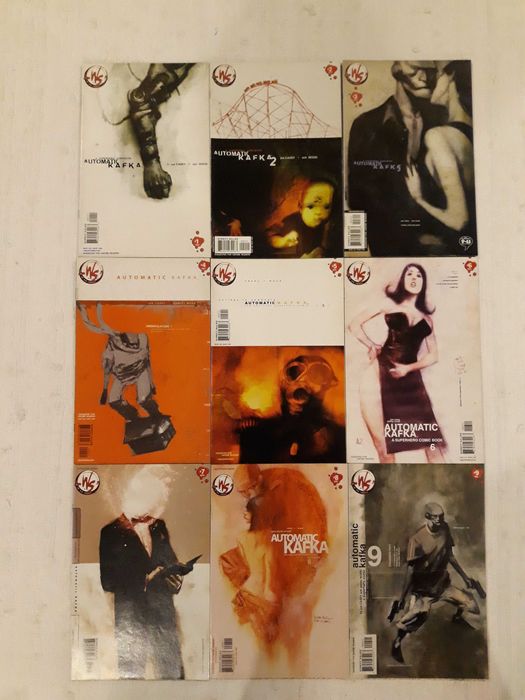 Automatic Kafka - DC Comics - Ashley Wood, Joe Casey (completo, novo)