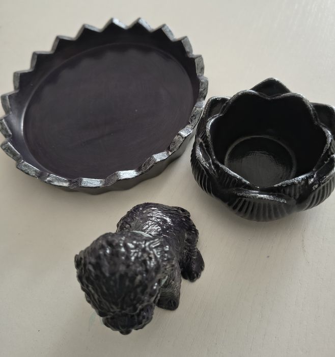 Dekoracja handmade gips zestaw