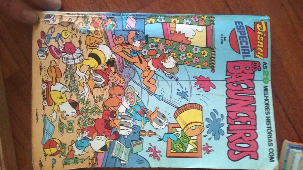 Vendo Banda Desenhada Comix, Magali, Cebolinha Disney Especial, Hiper Disney e Turma da Mônica