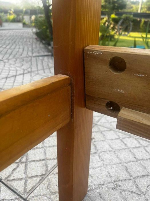 Cama simples, ideal para criança.