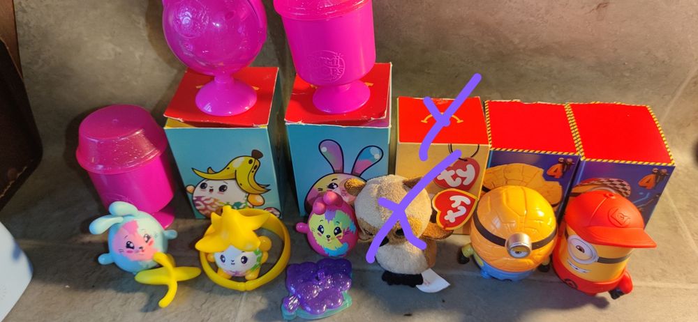 Нові іграшки з Макдональдс