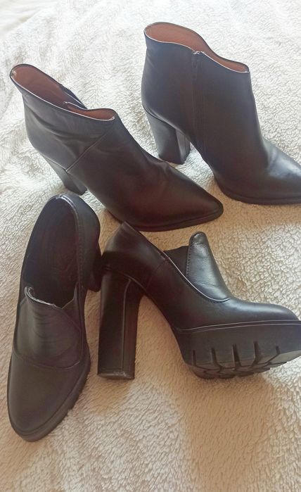 Botins Seaside e botas Zara