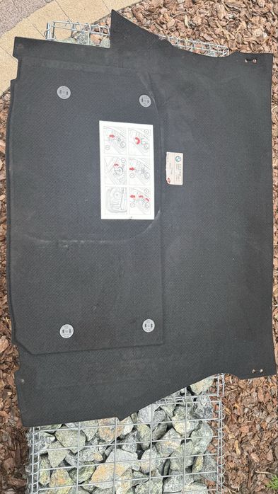Tapicerka e36 czarna