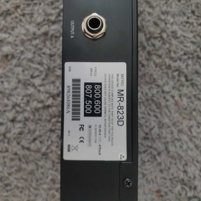 Радіомікрофони Mipro MR-823D Радіосистема