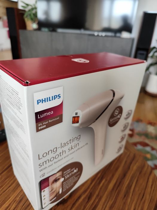 Depilator PHILIPS Lumea 9900 IPL BRI977/00 SenseIQ Czujnik SmartSkin.