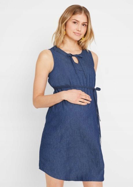 B.P.C sukienka jeansowa ciążowa r.36