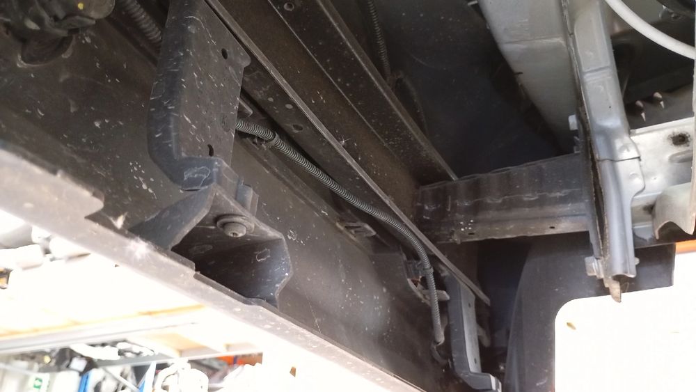 Reforço pára-choques trás SMART ForFour (453)
