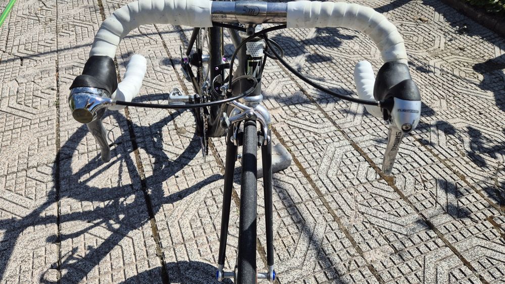 TREK 5200 OCLV Carbon – Made in USA – Rodas Spinergy Rev-X Carbon – Clássica de Coleção