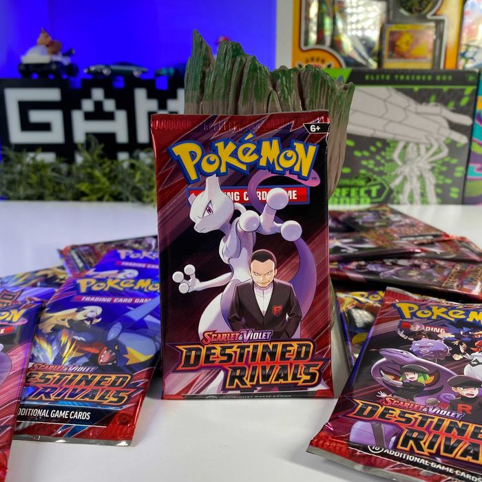 TCG Pokemon Scarlet & Violet Destined Rivals Оригінал ККІ Покемони Team Rocket Mew Two + асортимент