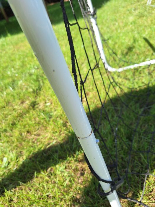 Bramki (x2 szt.) do piłki nożnej z siatką KIPSTA - dla dziecka