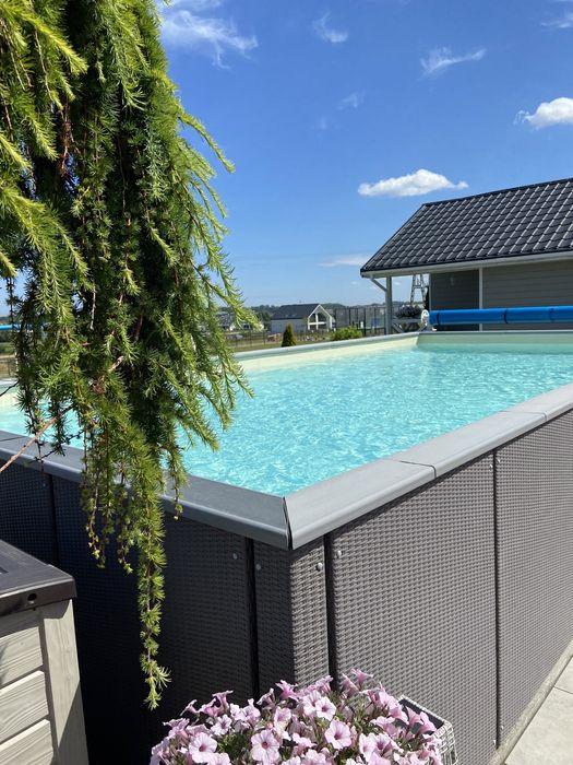 Domki,basen podgrzewanyWakacje nad morzem MAŁPI GAJ TRAMPOLINA BOISKA