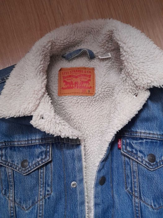 Kurtka jeansowa męska Levi's Serpa Trucker rozm. S