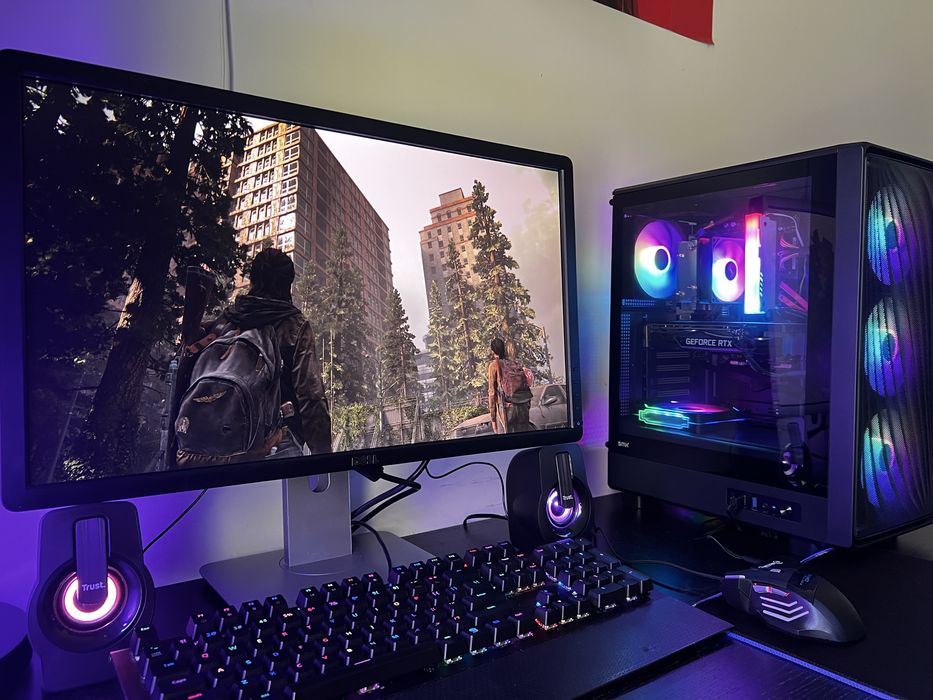 Kompletny zestaw komputerowy do gier - i5, RTX 2060 SUPER 8GB, 16GB RAM DDR4 + monitor i akcesoria