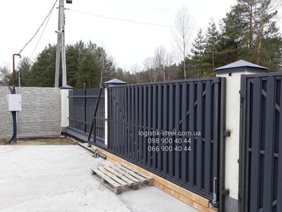 Штакетник Штахетник металевий
Евроштакетник Двухсторонний