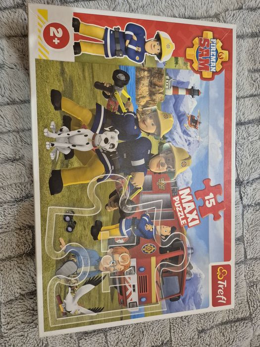 Puzzle maxi Strażak Sam dla maluchów