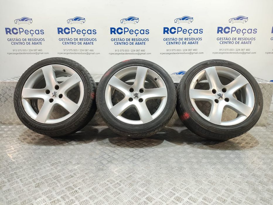 Conjunto 3 Jantes 17 Originais Peugeot 308 1 7,5J ET32 4x108