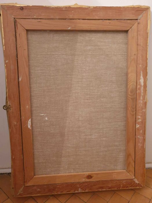 Rama do obrazów - drewniana, złota 70x50