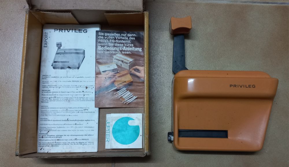 Máquina para fazer cigarros