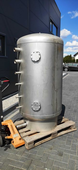 Bufor bojler 1000 / 1250 L zbiornik nierdzewny CETETHERM nierdzewka
