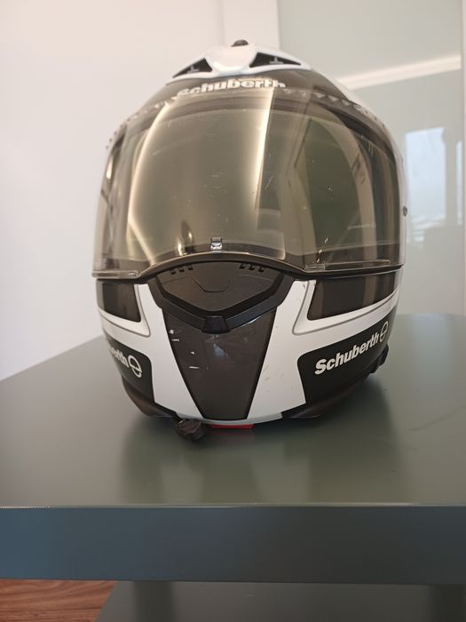 Capacete modular Schuberth c3 pro com sistema de som