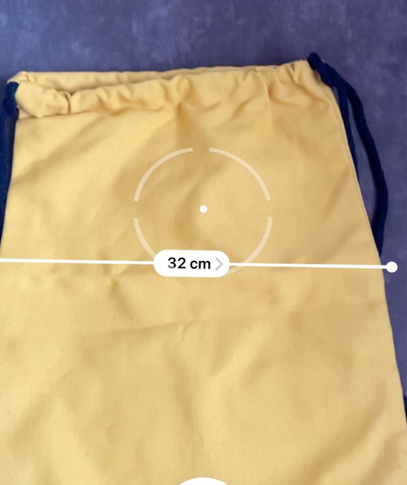 Worek / plecak żółty