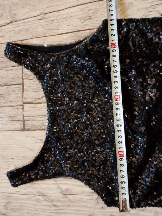 Cekinowa sukienka ONLY r.XS