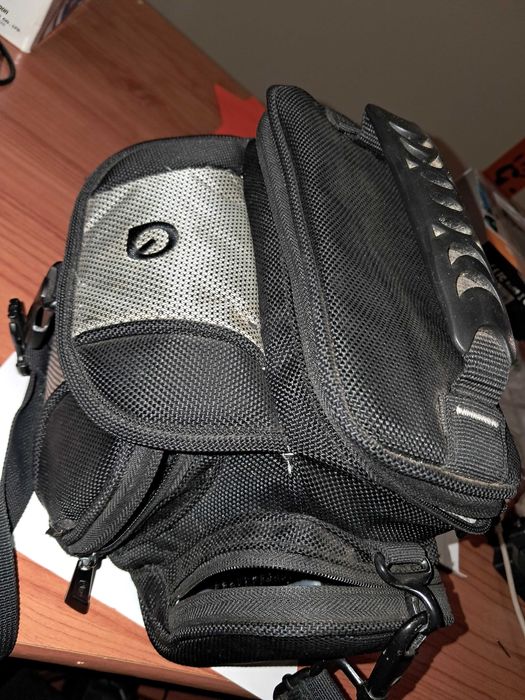 Conjunto de fotografia Canon 1000D