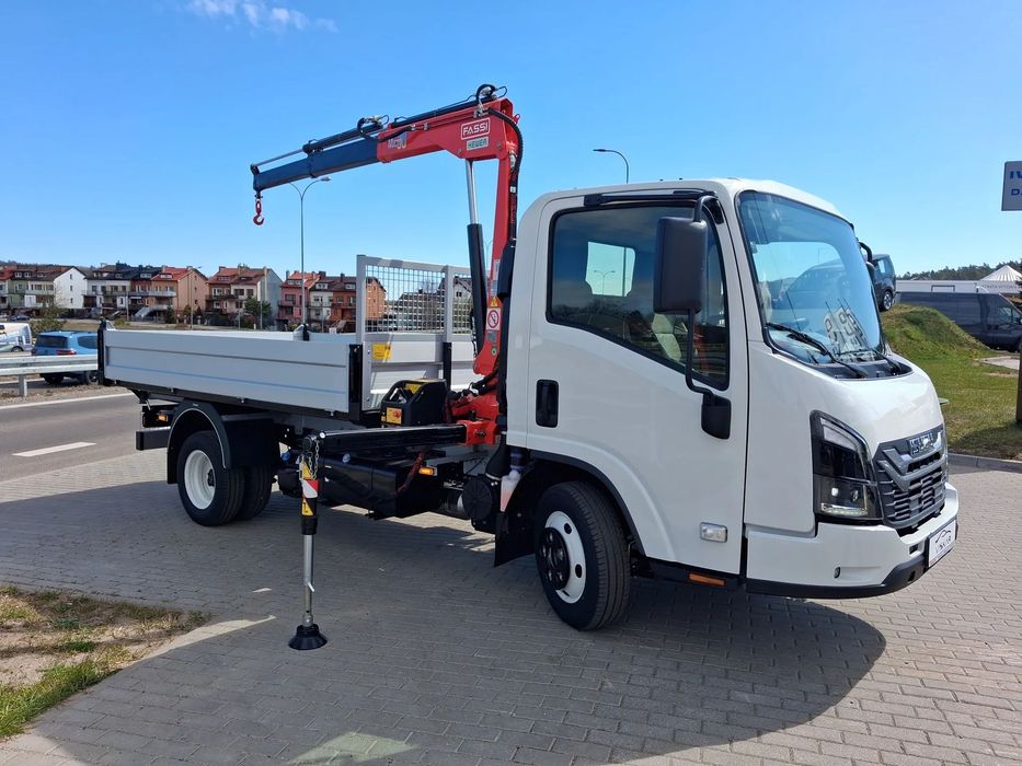 Isuzu M27H  wywrotka 3stronna z HDS FASSI