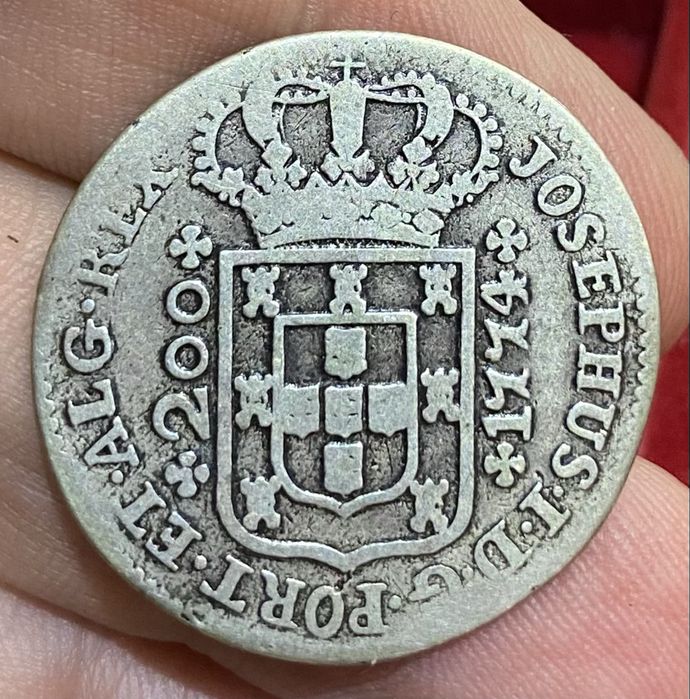 Moeda 12 Vintens 240 Reis D JOSE I - 1774