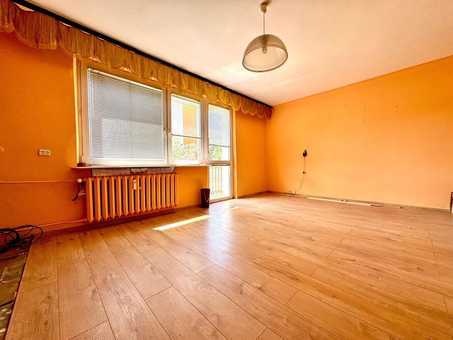 Dwa pokoje, 1 piętro, duży balkon, fenomenalny układ