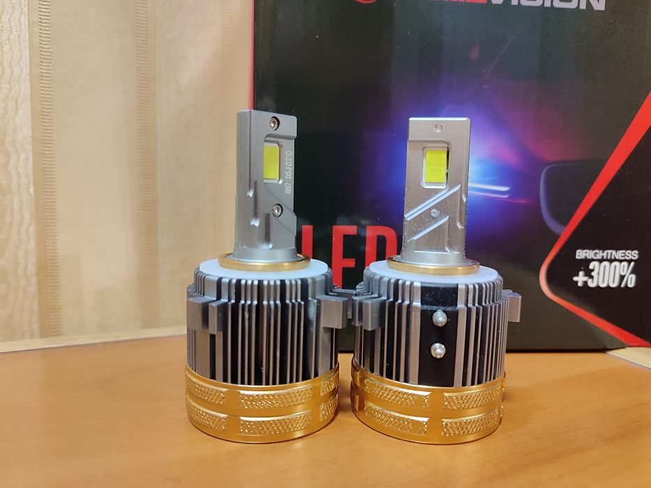 h1 h4 h7 h11 h9 h8  hb3/4 h15 d3s LED лед лампи