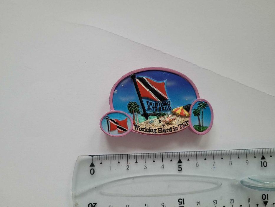 Magnes na lodówkę - 613f. TRYNIDAD&TOBAGO Karaiby