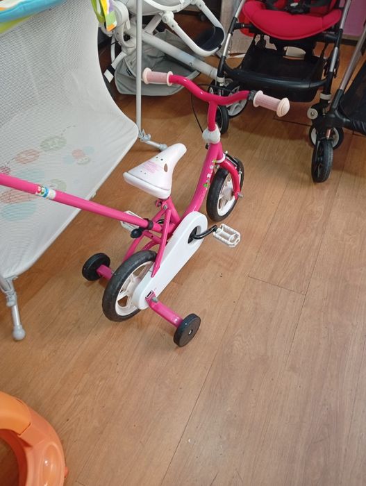 Bicicleta com pega