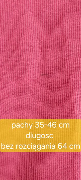 Body prążek bez rękawów