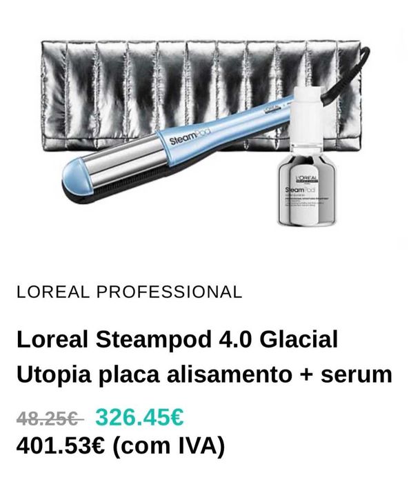 L'Oréal Steampod 4.0 Galcial Utopia